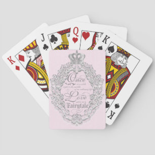 Cartes à jouer FAIRYTALE Vintage Princess Rose