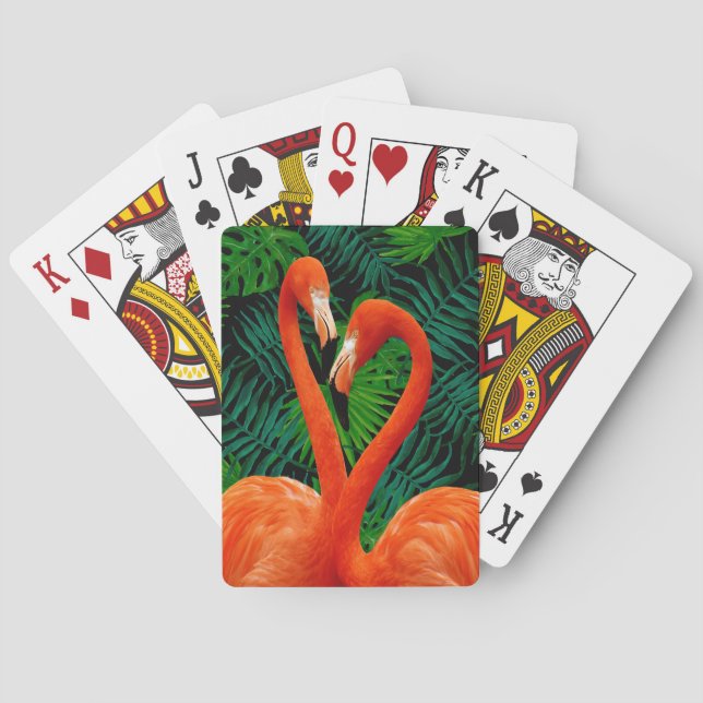 Cartes à jouer Flamingo Paradise Poker (dos)