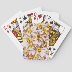 Cartes à jouer Fleurs de Jonquilles Jolies