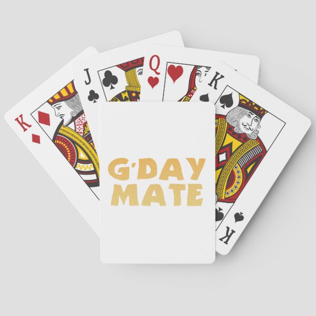 Cartes à jouer G' Day Mate Classic (dos)