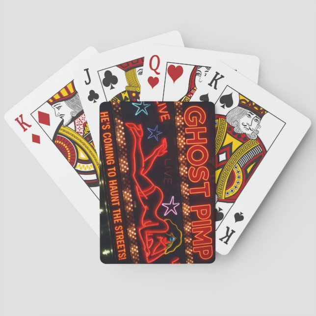 Cartes à jouer Ghost Pimp Classiques (dos)