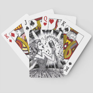 Cartes à jouer Glam Punk Rock Rockabilly