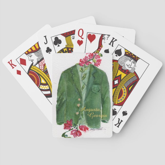 Cartes à jouer Green Jacket (dos)