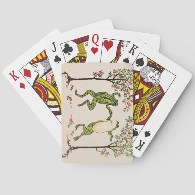 Cartes à jouer Grenouilles dansantes (dos)