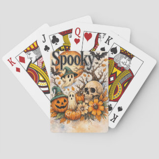 Cartes à jouer Halloween