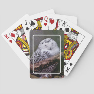 Cartes à jouer Harfang des neiges
