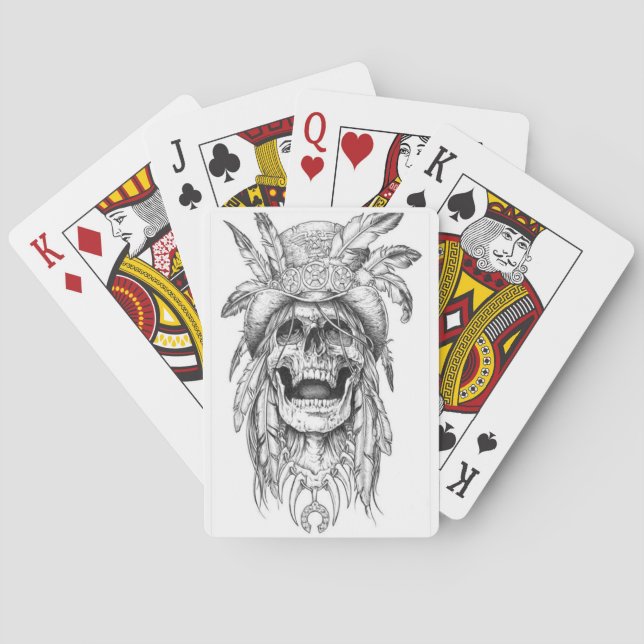 Cartes à jouer - Haut-de-forme (dos)