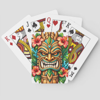 Cartes à jouer Hibiscus Crown Tiki Guardian