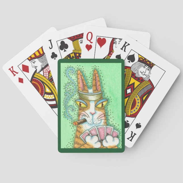 Cartes à jouer Hiss N' Fitz CAT *Poker (dos)