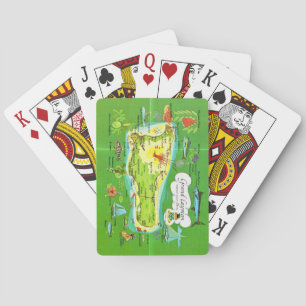 Cartes à jouer illustrées de Grand Cayman