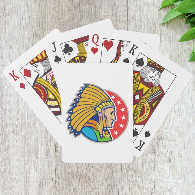 Cartes à jouer Indian Chief (Créateur téléchargé)