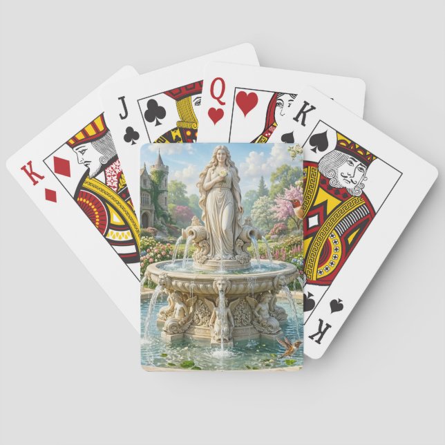 Cartes à jouer "Jardin des souvenirs impérissables (dos)