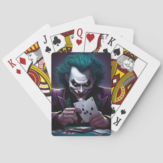 Cartes à jouer joker (dos)