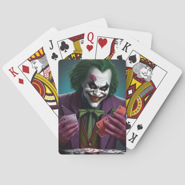 Cartes à jouer joker (dos)