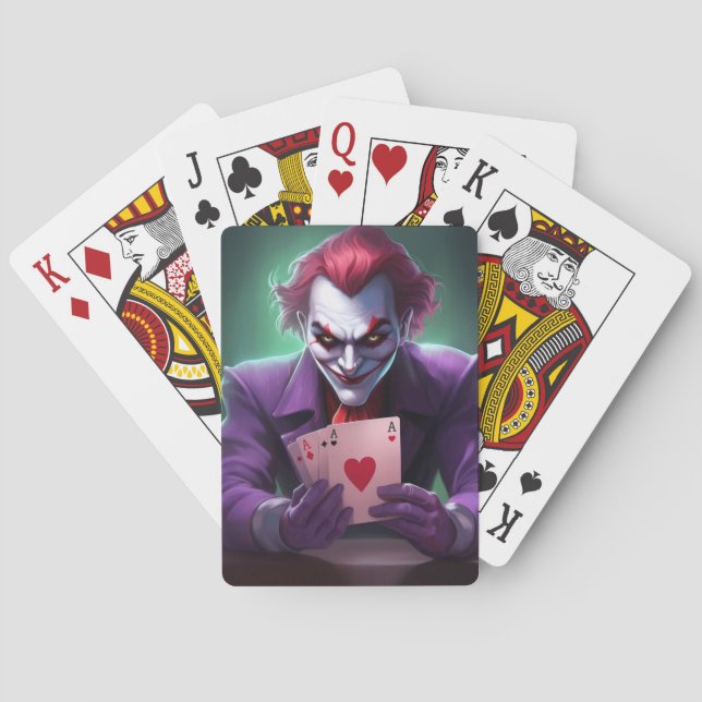 Cartes à jouer joker (dos)