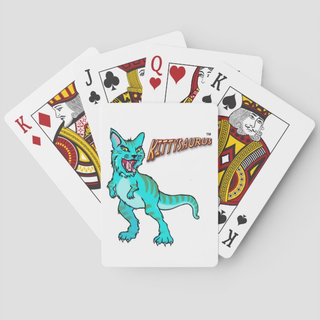 Cartes à jouer KITTYSAURUS™ (dos)