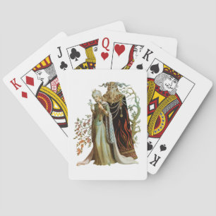 Cartes à jouer La Belle et la Bête