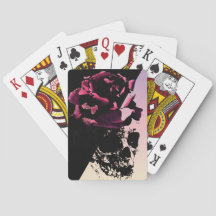 Cartes à jouer Lady Skull