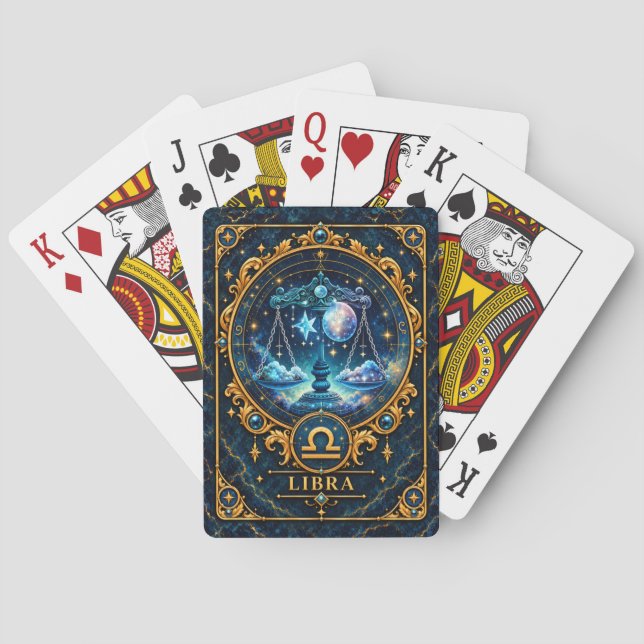 Cartes à jouer Libra Medallion (dos)