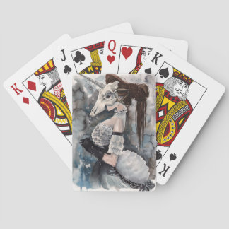 Cartes à jouer Licorne