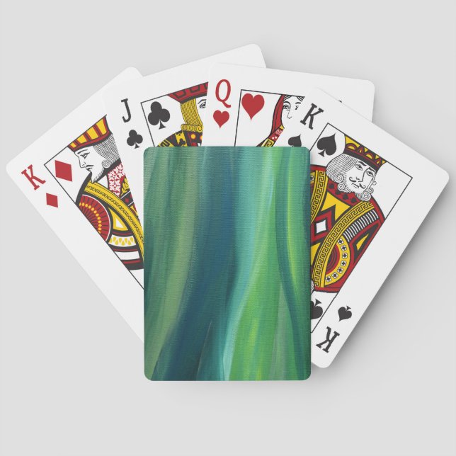 Cartes à jouer Magic Green Classic (dos)