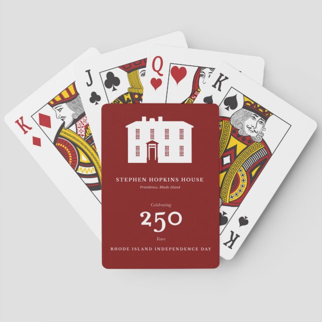 Cartes à jouer — Maison Stephen Hopkins (dos)