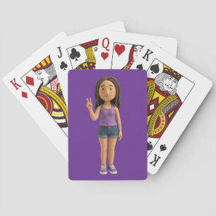 Cartes à jouer Marie mal élevée