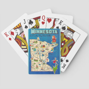 Cartes à jouer Minnesota Sky Blue Water