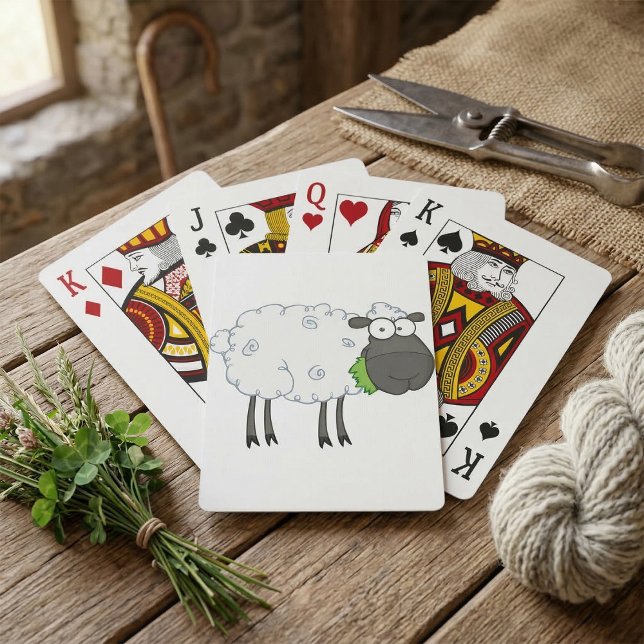 Cartes à jouer mouton laineux (Créateur téléchargé)
