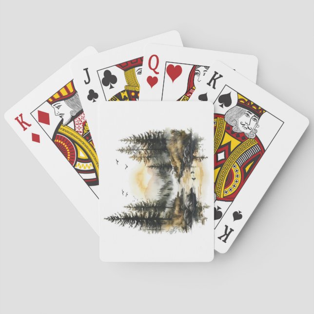 Cartes à jouer Nature Appelle (dos)