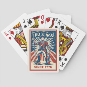 Cartes à jouer No Kings Since 1776