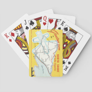 Cartes à jouer North Shore du lac Supérieur