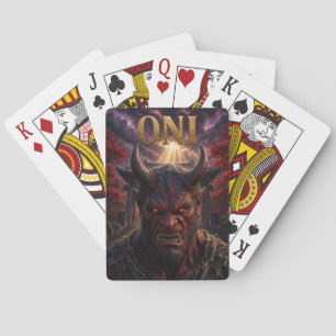 Cartes à jouer Oni, cartes de poker