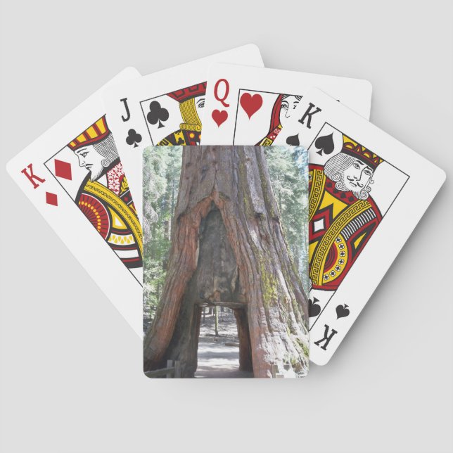 Cartes à jouer personnalisées avec index géant (dos)