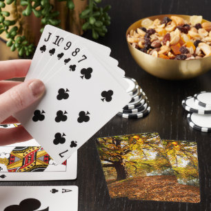 Cartes à jouer personnalisées avec photo verticale