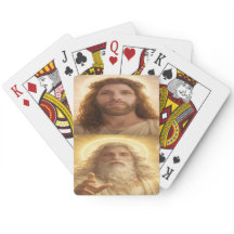 Cartes à jouer personnalisées Divine Faces Classiq