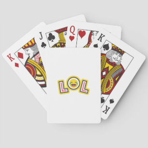 Cartes à jouer personnalisées Emoji LOL - Poker Po
