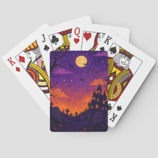 Cartes à jouer personnalisées pour Halloween épouv