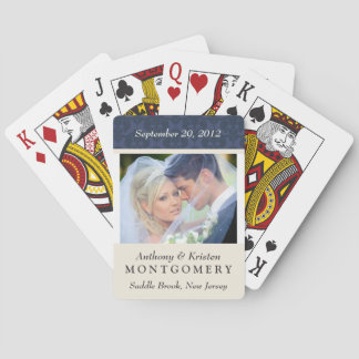 Cartes à jouer personnalisées sur le thème de la p