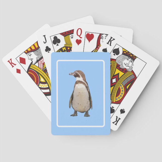Cartes à jouer Pingouin (dos)