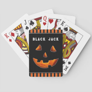 Cartes à jouer pour soirée Halloween