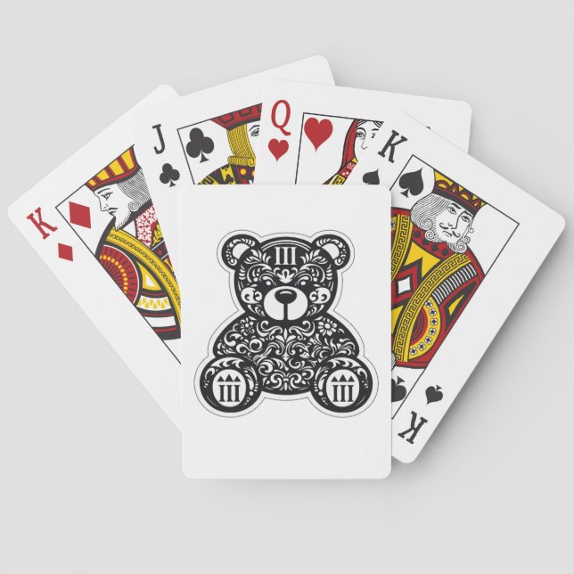 Cartes à jouer PowerOf3 Royal III Teddy (dos)
