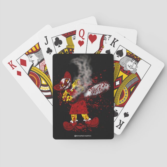 Cartes à jouer Psycho (dos)