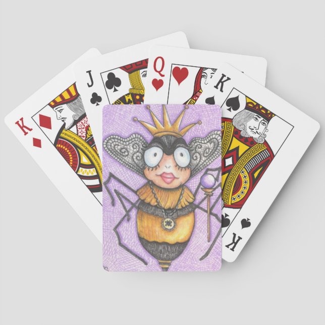Cartes à jouer Queen Bee (dos)