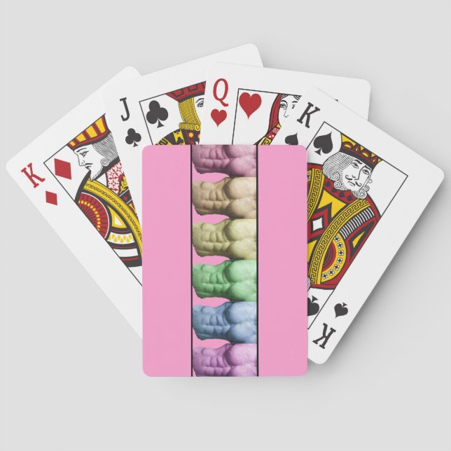 Cartes à jouer Rainbow Abs (dos)