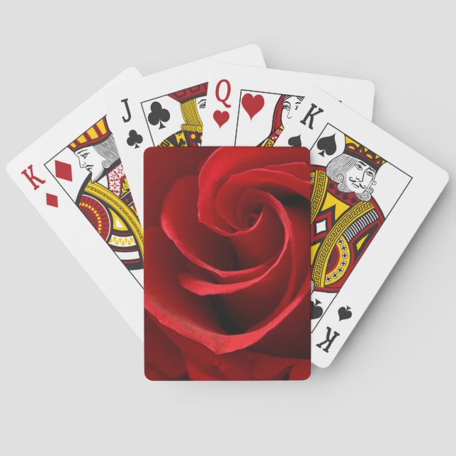 Cartes à jouer Red Rose Bicycle®. (dos)