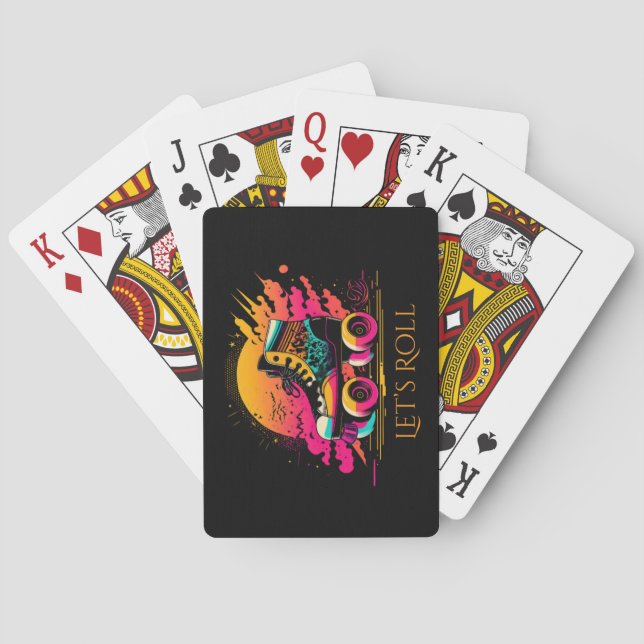 Cartes à jouer Roller Skate (dos)