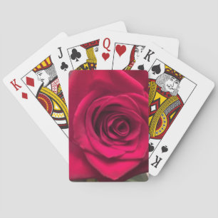 Cartes à jouer Rose Rouge