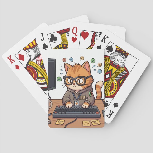 Cartes à jouer Royal Cat (dos)