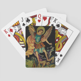 Cartes à jouer Saint Michel Archange